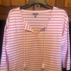 T by Talbots knit top L petite